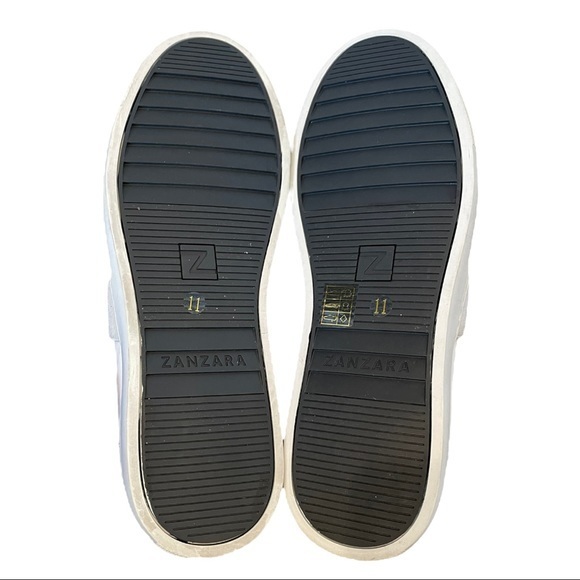 Zanzara Van Gogh Slip-on Sneaker in White - Size 11 M - Picture 4 of 5